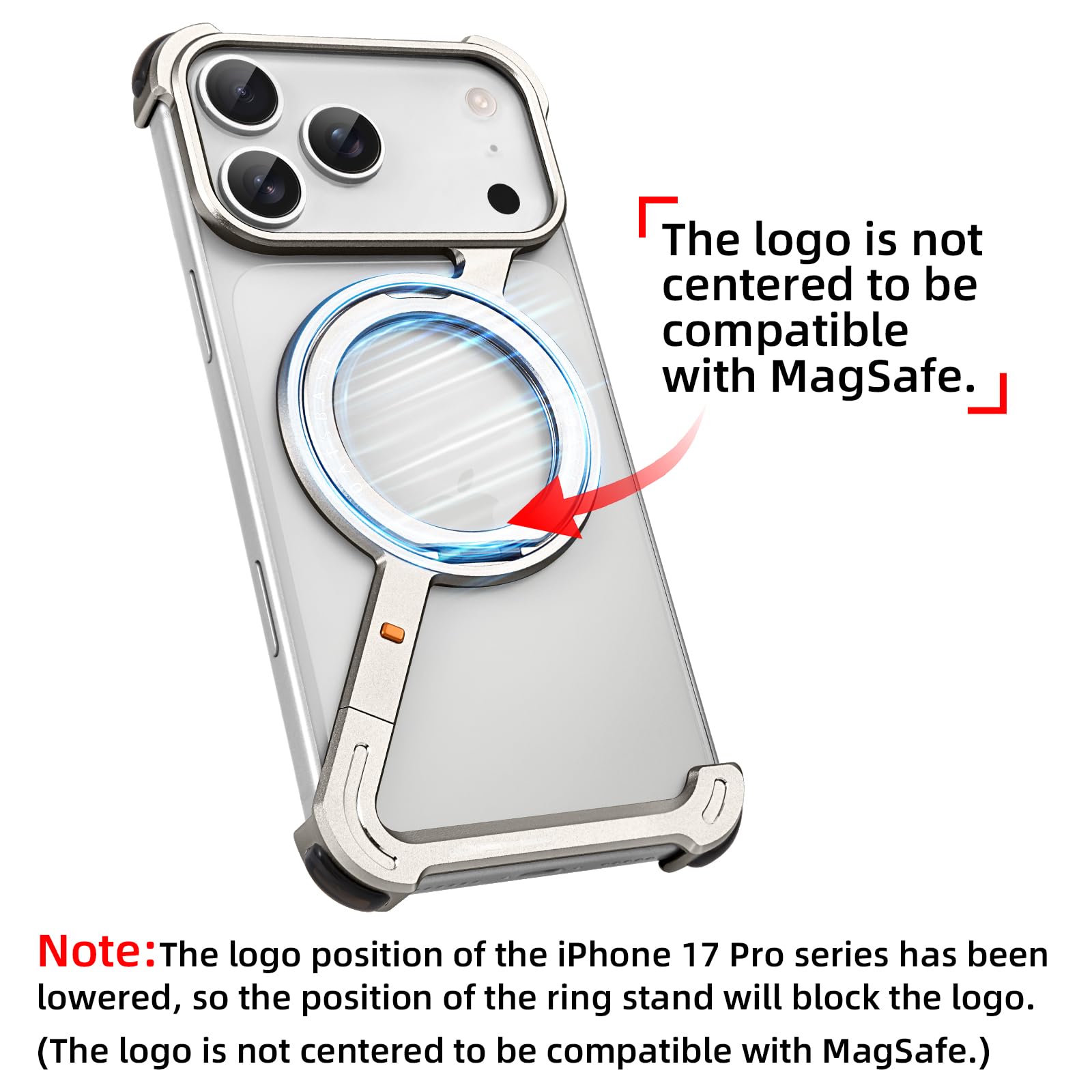 Amazon.com: OATSBASF Minimalist Metal Phone Case for iPhone 17 Pro